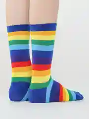 Индиго радужные носки