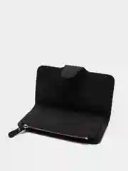 Черный кошелек женский  Baellerry из замшевой экокожи, 10 цветов
