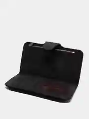 Черный кошелек женский  Baellerry из замшевой экокожи, 10 цветов