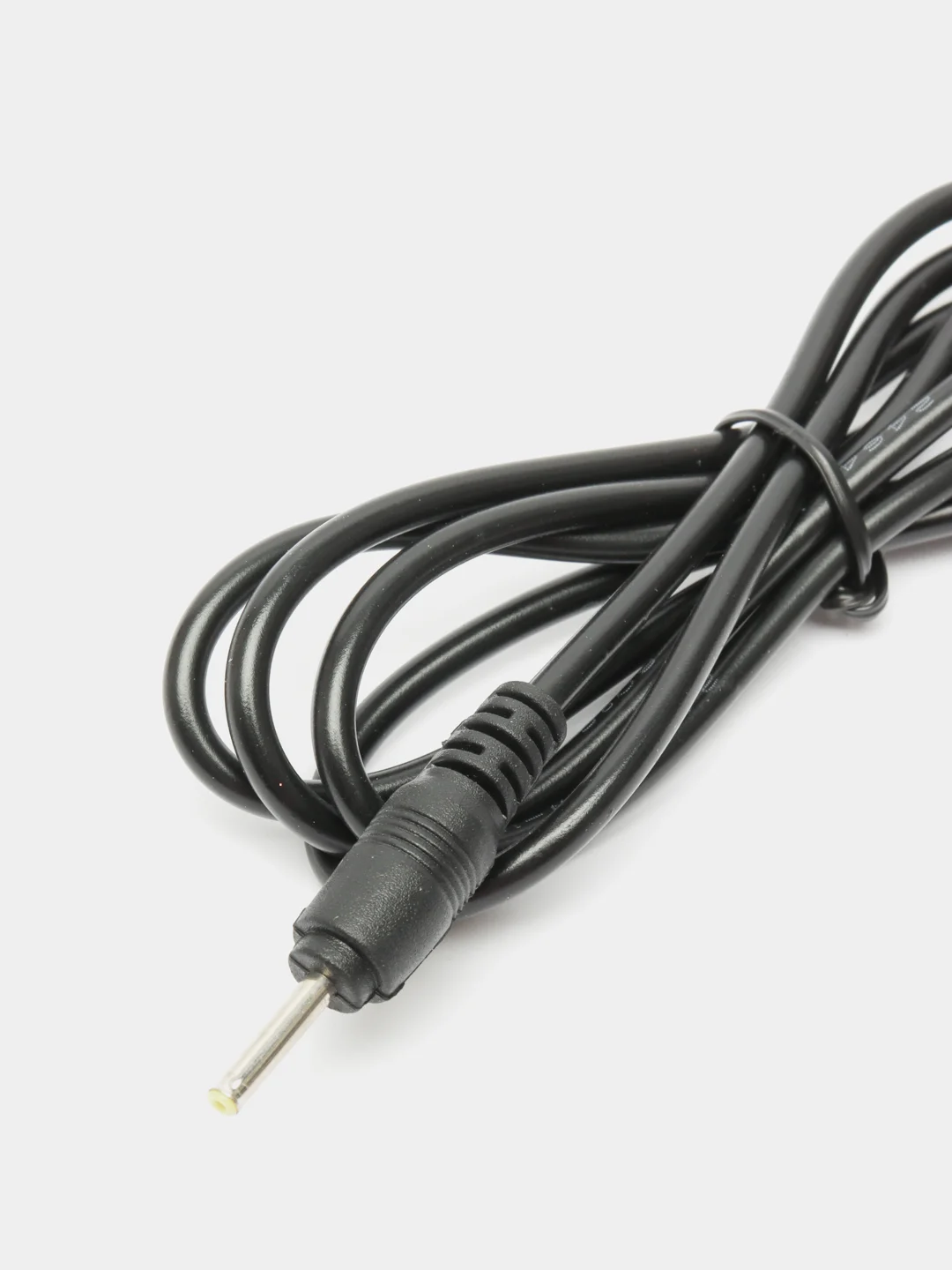 Черный кабель питания USB на штекер 2,5 x 0,7, диаметр 10, черный
