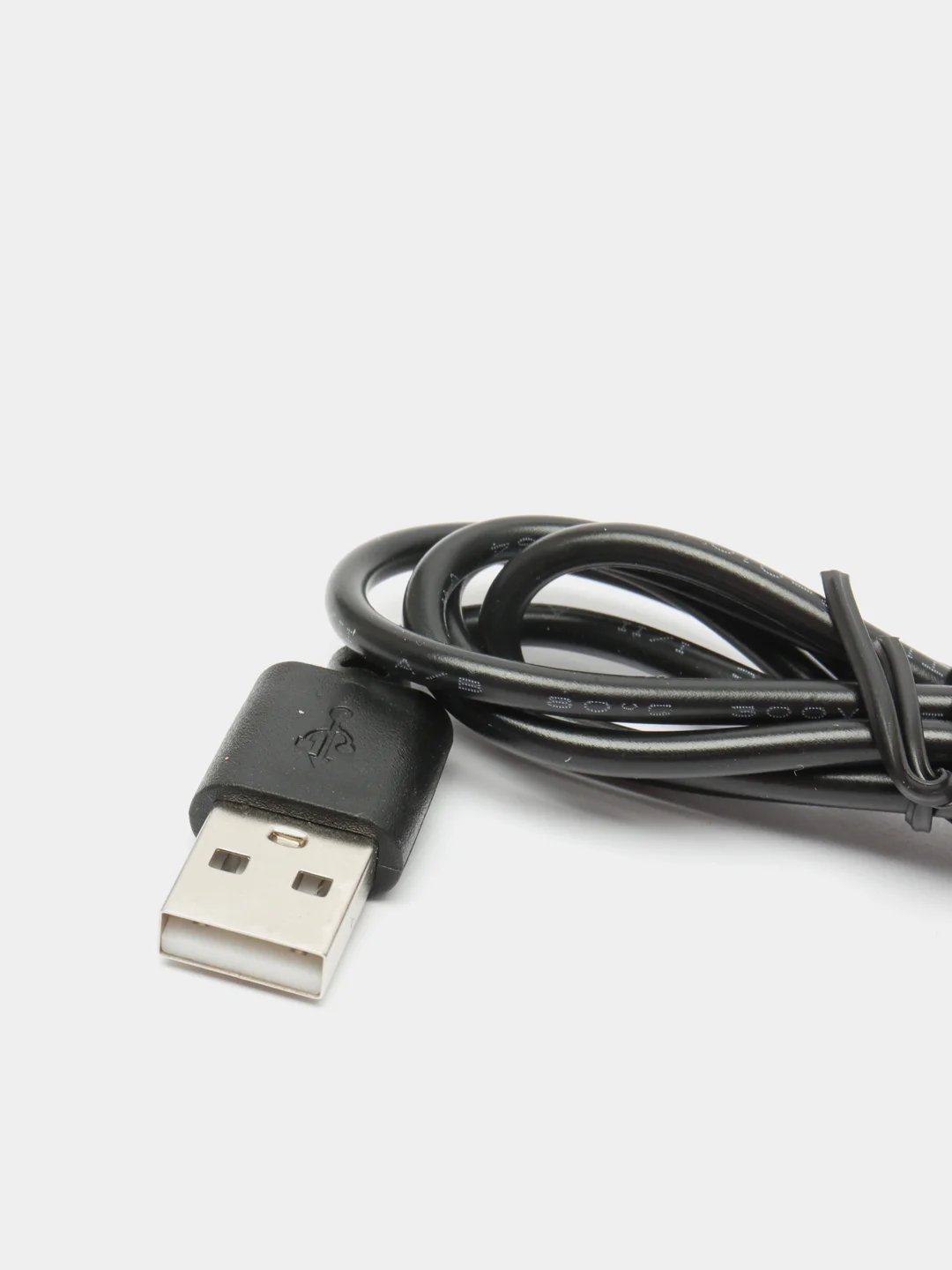 Черный кабель питания USB на штекер 2,5 x 0,7, диаметр 10, черный