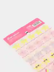 Кораллово-розовый наклейки оценки (стикеры) поощрительные для детей и учителей, 30 шт