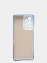 Небесно-голубой чехол Samsung Galaxy A33 (Самсунг Галакси А33) силиконовый с мягким подкладом