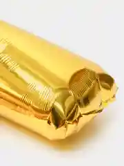 Воздушный шар "Цифра", хром золотистый, 82 см, фольгированный