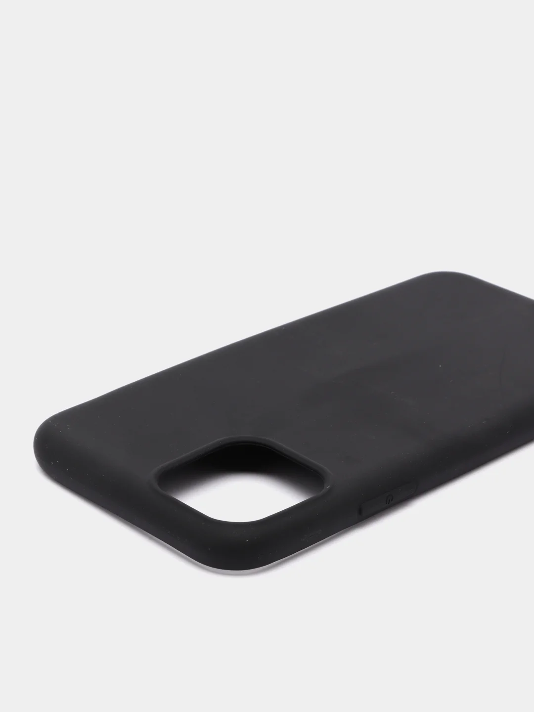 Силиконовый чёрный чехол iPhone 5 5S SE 2020 6 Plus 6S Plus 7 8 Plus X XS XR 11 Pro Max