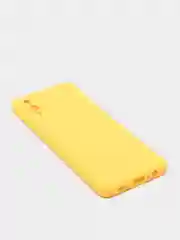 Желтый чехол для Samsung Galaxy A02 / M02 2021 / A022F, силиконовый / Самсунг Галакси А02 / М02