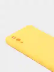 Желтый чехол для Samsung Galaxy A02 / M02 2021 / A022F, силиконовый / Самсунг Галакси А02 / М02