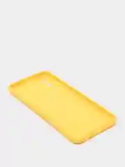 Желтый чехол для Samsung Galaxy A02 / M02 2021 / A022F, силиконовый / Самсунг Галакси А02 / М02