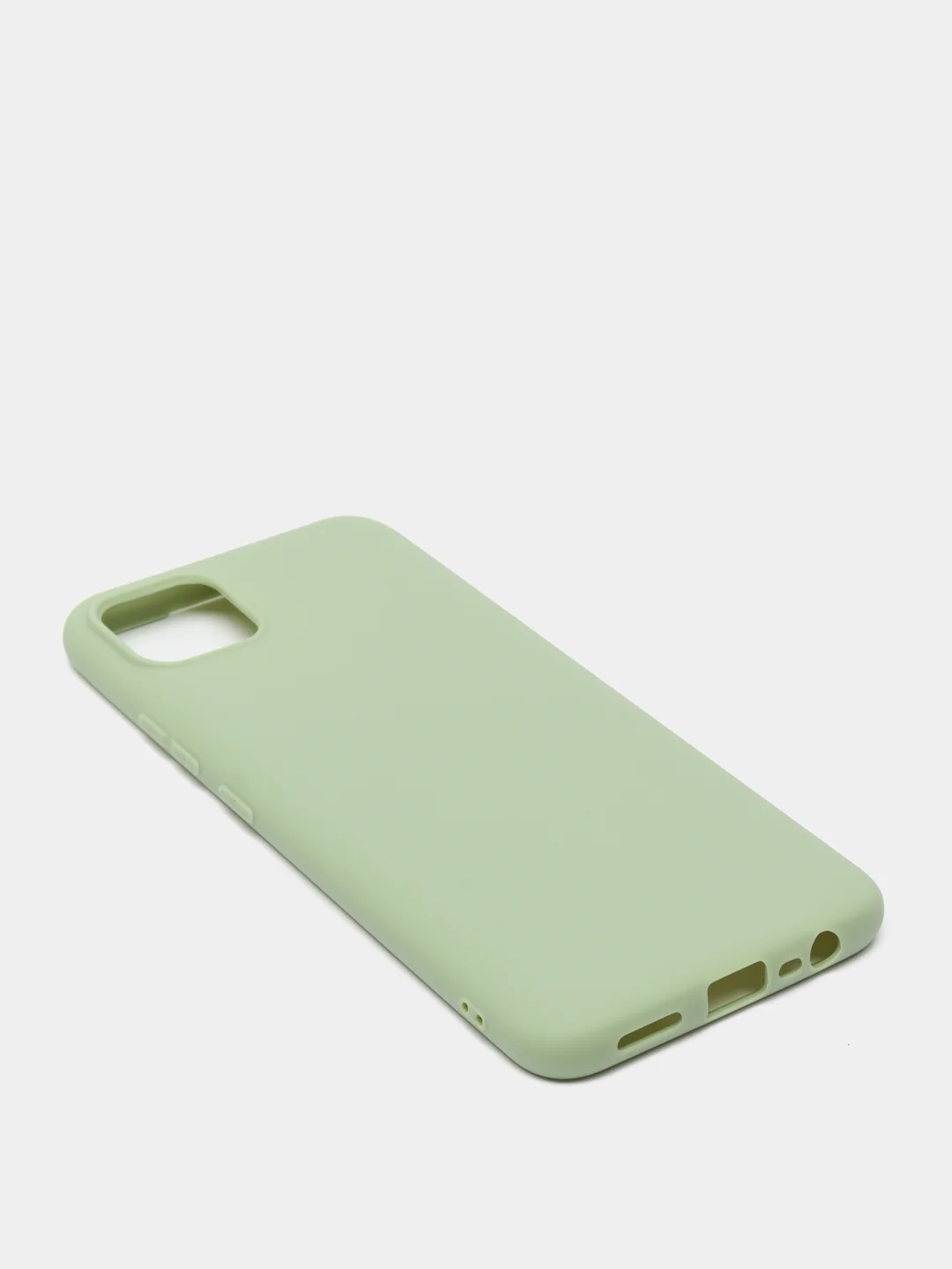 Оливковый чехол Realme C11 2020 силиконовый