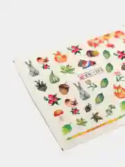 Прозрачный наклейки для дизайна ногтей "Животные", слайдеры
