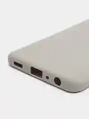 Серый чехол для Samsung A03 Core/A032F силиконовый