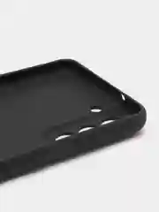 Черный чехол для Samsung G990B/S21 FE, силиконовый