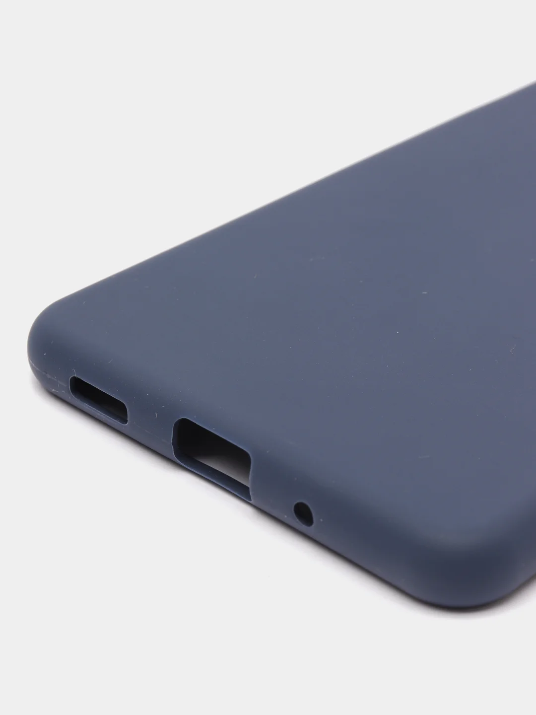 Синий чехол для Samsung M52/M526B силиконовый