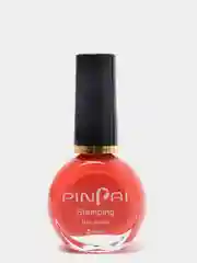 Оранжевый лак для стемпинга "PinPai"