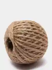 Бежевый джутовый шпагат