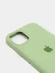 Лайм чехол с бархатом iPhone 12 / 12 Pro