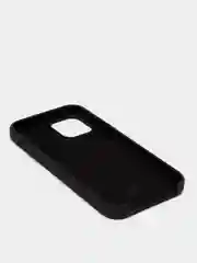 Угольный чехол с бархатом iPhone 12 / 12 Pro