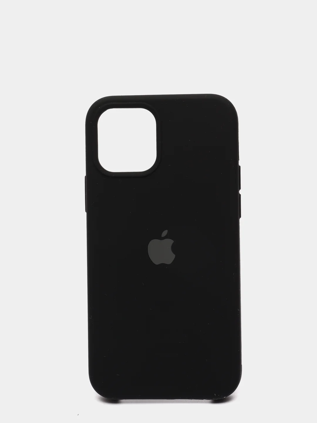 Угольный чехол с бархатом iPhone 12 / 12 Pro