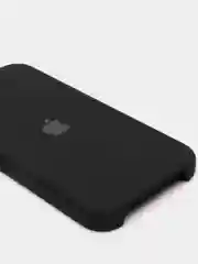 Угольный чехол с бархатом iPhone 12 / 12 Pro
