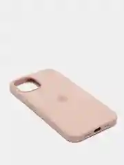 Бежевый чехол с бархатом iPhone 12 / 12 Pro