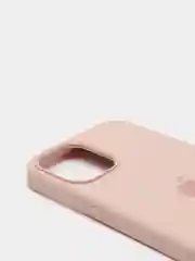 Бежевый чехол с бархатом iPhone 12 / 12 Pro