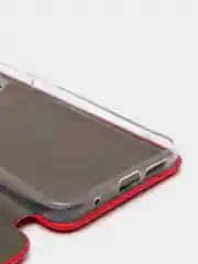 Красный чехол-книжка для Redmi Note 11 / Note 11S