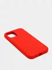 Алый чехол с бархатом iPhone 12 / 12 Pro