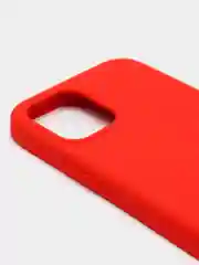 Алый чехол с бархатом iPhone 12 / 12 Pro