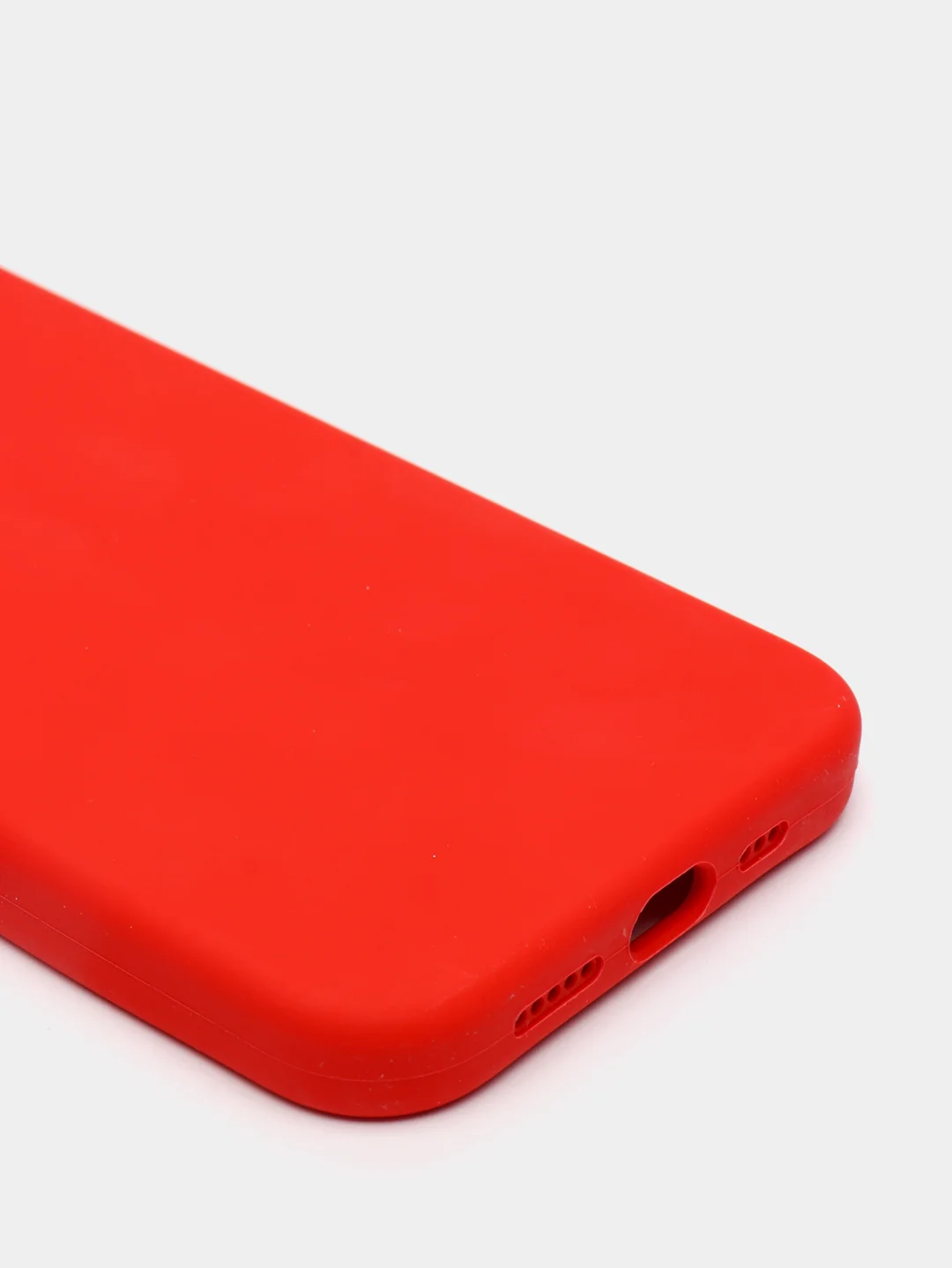 Алый чехол с бархатом iPhone 12 / 12 Pro