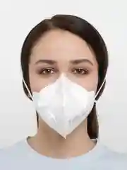 Маска респиратор медицинский одноразовый с клапаном МК2 FFP2, маска ОТ КОРОНАВИРУСА