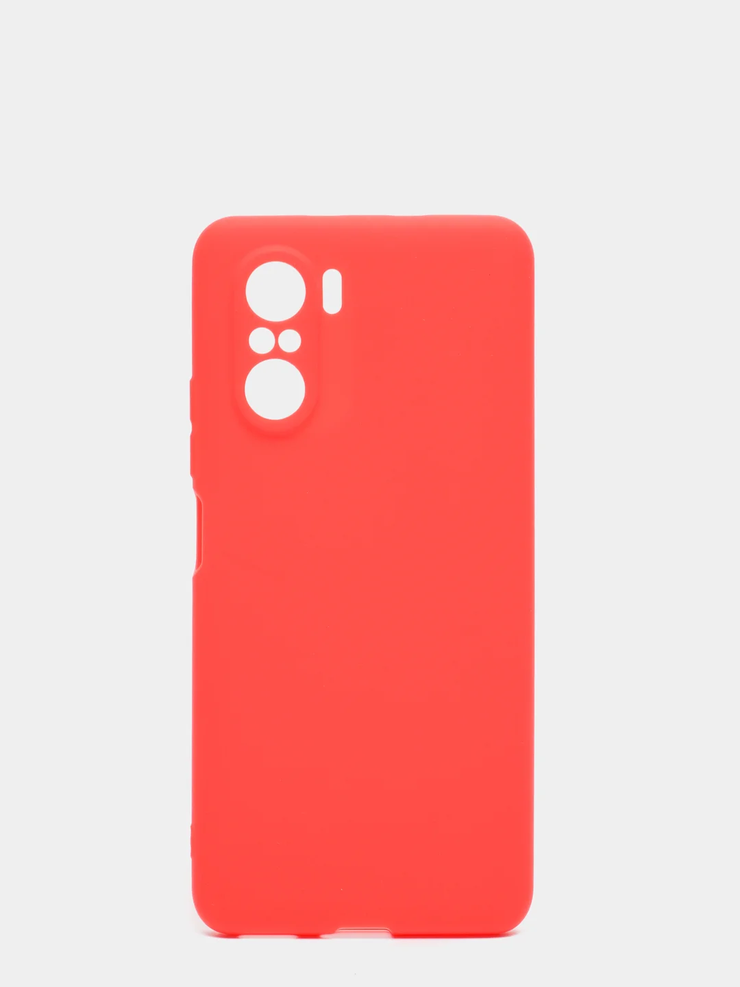 Красный чехол Xiaomi Redmi K40 Pro / K40 Pro Plus / K40, К40 Про Плюс, силиконовый цветной матовый