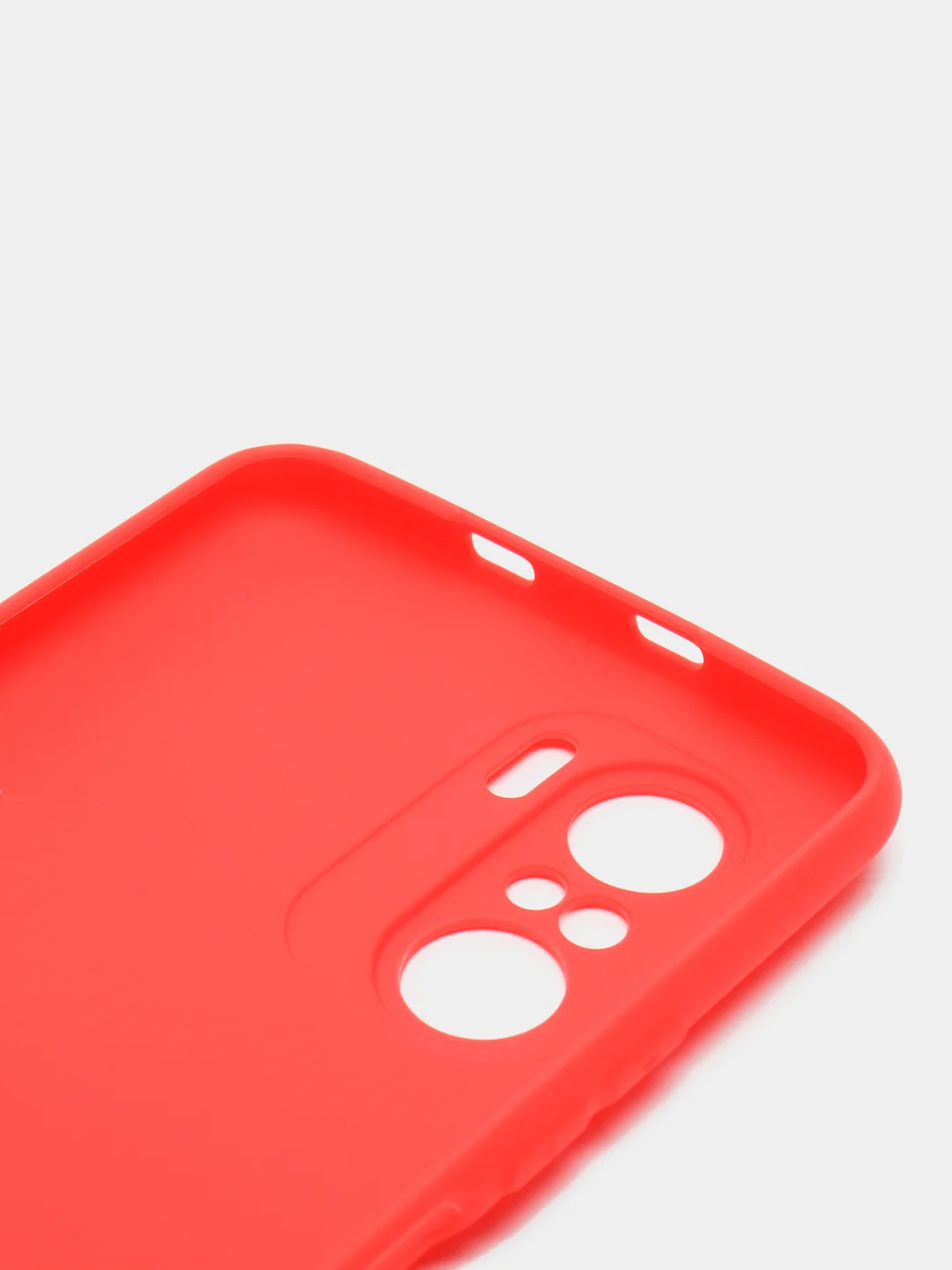 Красный чехол Xiaomi Redmi K40 Pro / K40 Pro Plus / K40, К40 Про Плюс, силиконовый цветной матовый