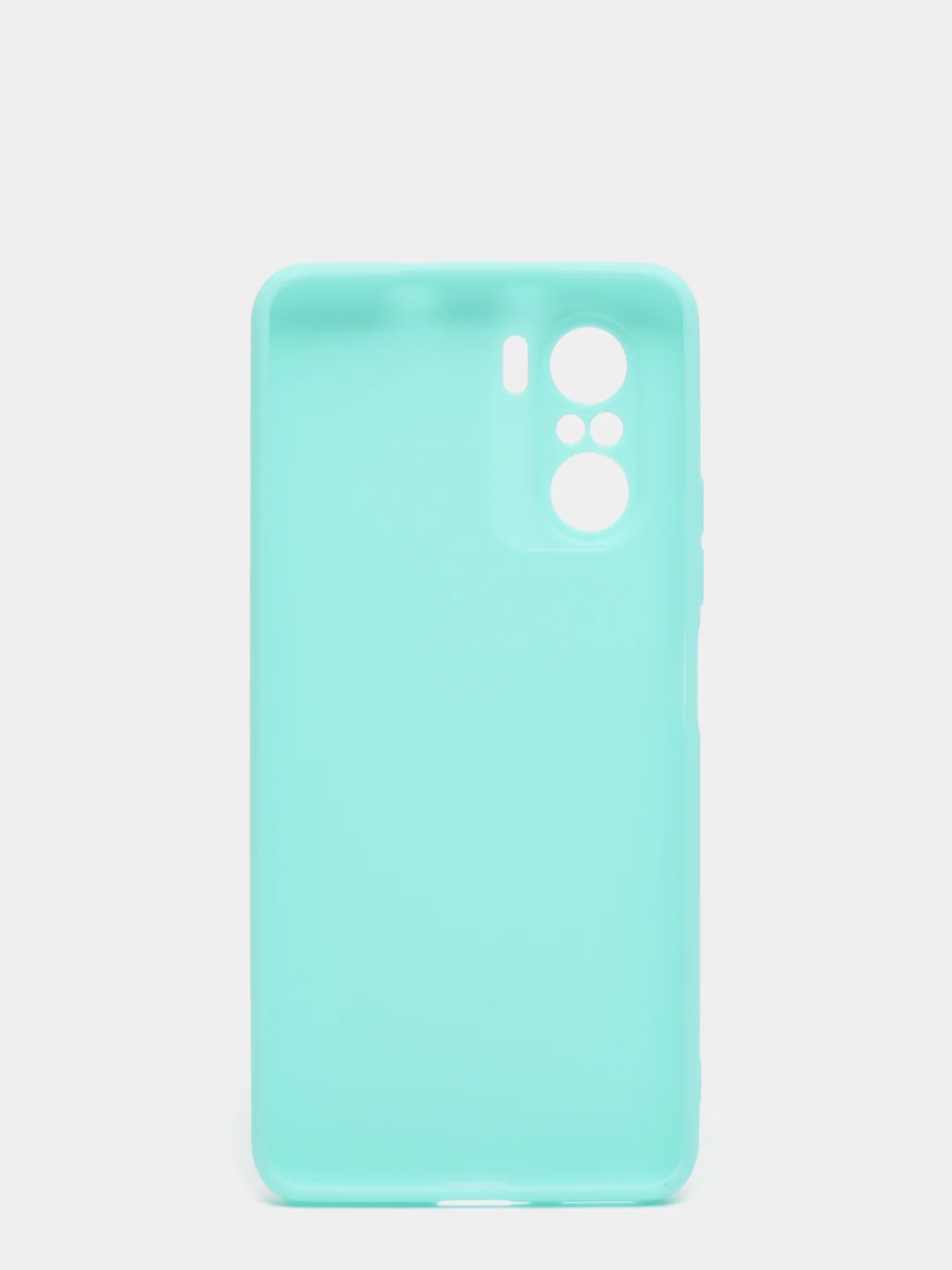 Бирюзовый чехол Xiaomi Redmi K40 Pro / K40 Pro Plus / K40, К40 Про Плюс, силиконовый цветной матовый