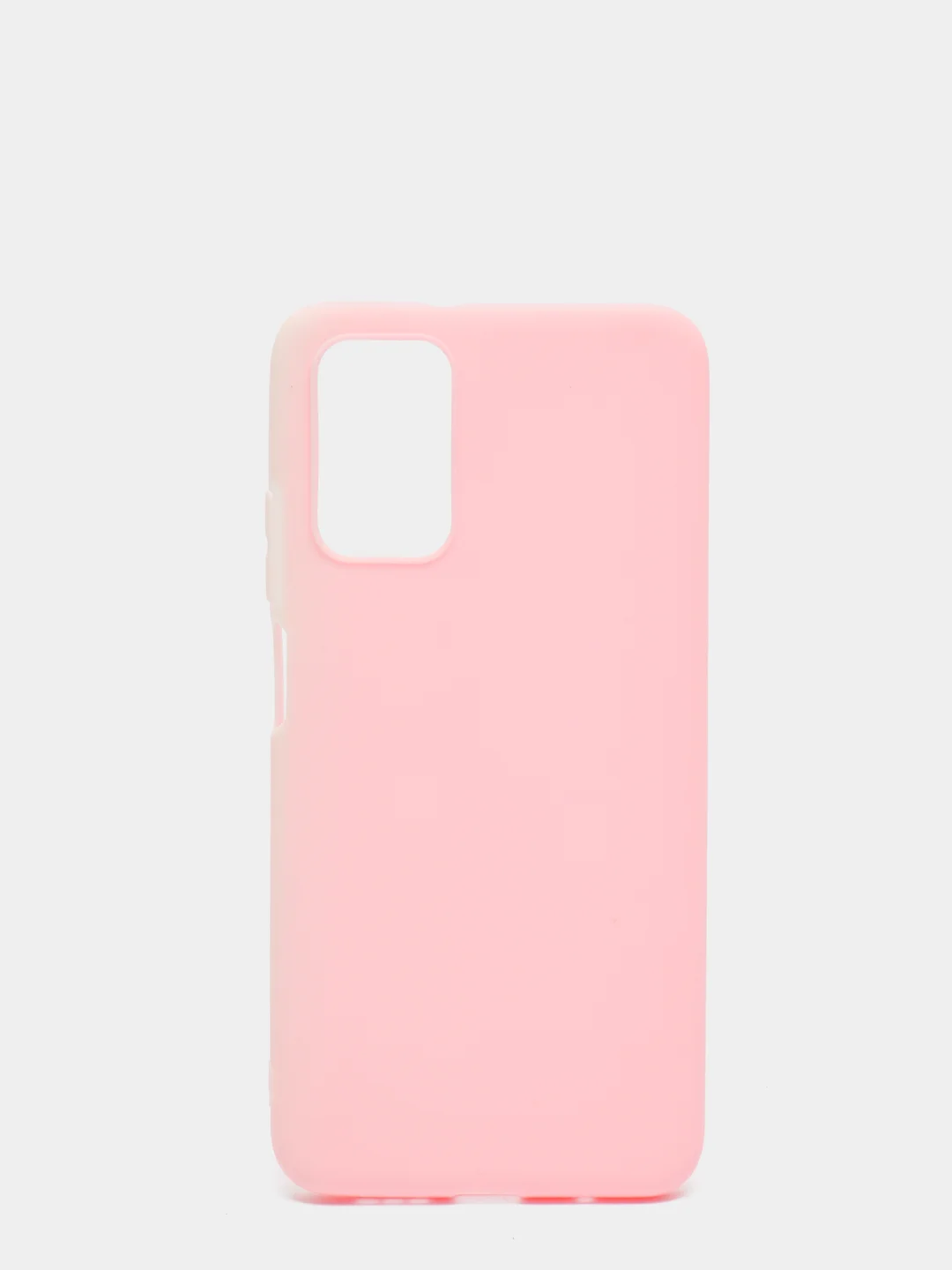 Розовый чехол Xiaomi Poco M3 (Сяоми Поко М3), силиконовый, матовый, цветной