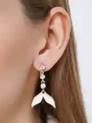 Серьги женские "Русалка"