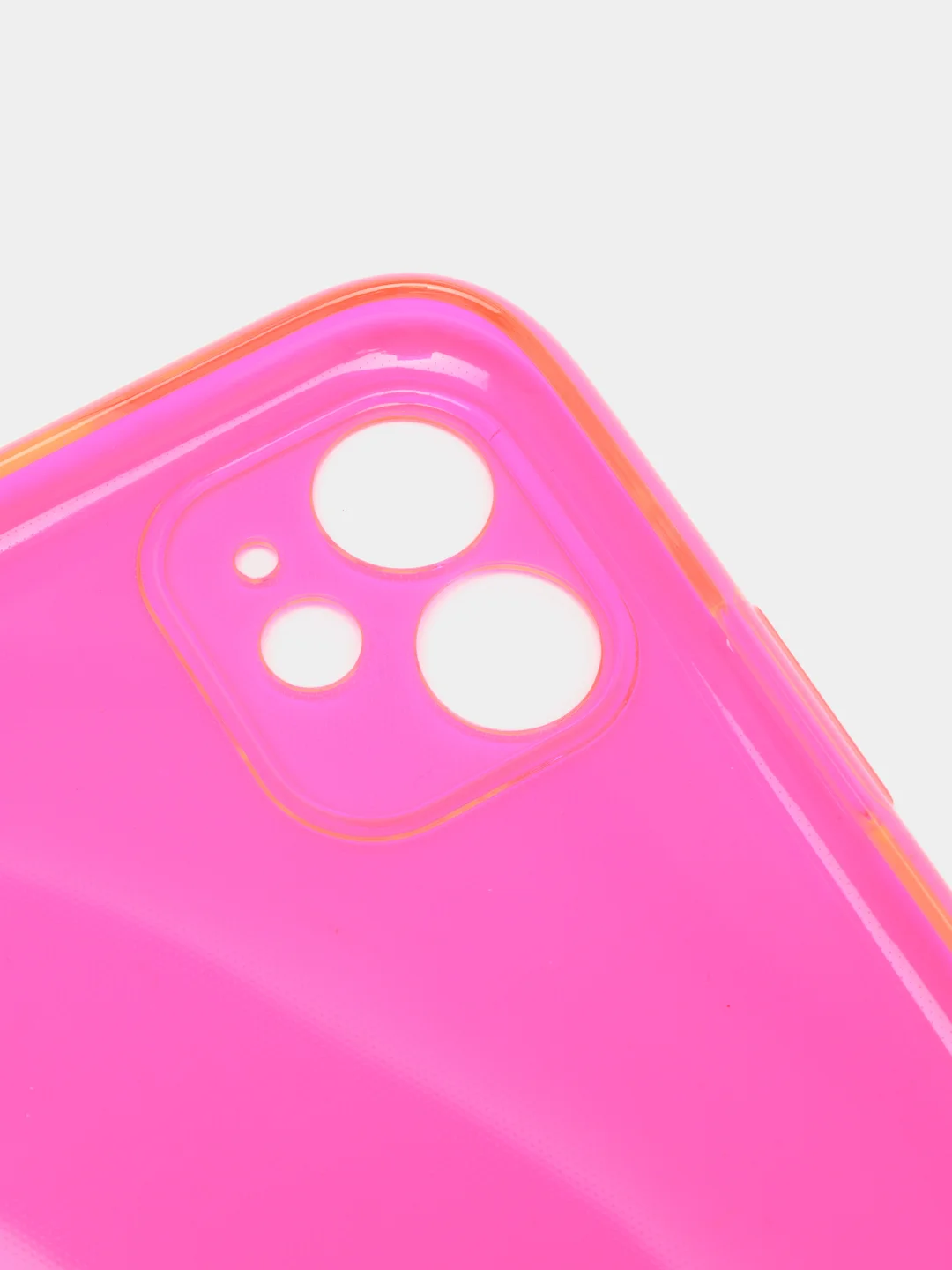 Розовый силиконовый чехол для iPhone 11, iPhone 12