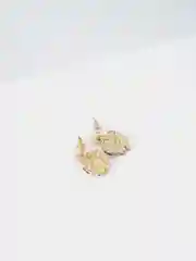 Элегантные женские серьги "Розовое сердце"
