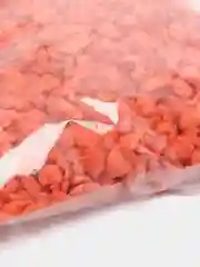 Манго цветная мраморная крошка, декоративный щебень, 1 кг