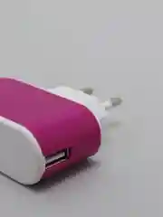 Зарядка USB, SmartBuy Color Charge, 2А, фиолетовая
