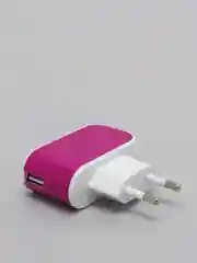 Зарядка USB, SmartBuy Color Charge, 2А, фиолетовая