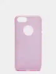 Розовый чехол Iphone 5, блестящий