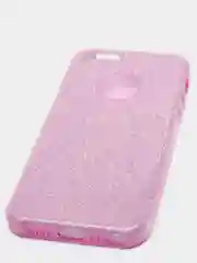 Розовый чехол Iphone 5, блестящий
