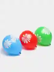 Шары воздушные с рисунком, 12", 5 шт в упаковке с цветами