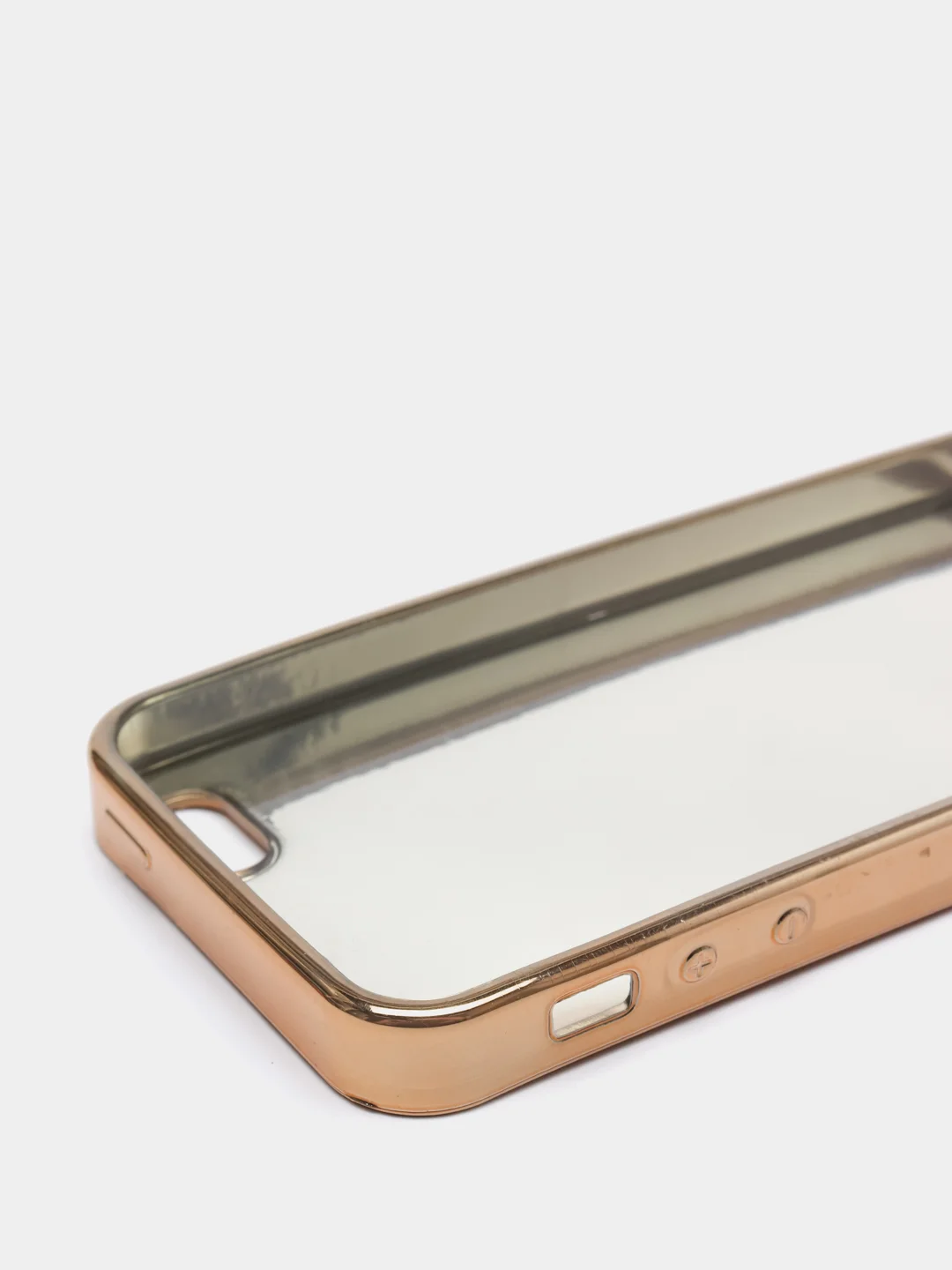 Горчичный чехол Iphone 5, блестящий