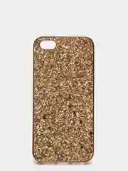 Горчичный чехол Iphone 5, блестящий