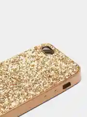 Горчичный чехол Iphone 5, блестящий