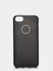 Черный чехол Iphone 5, блестящий