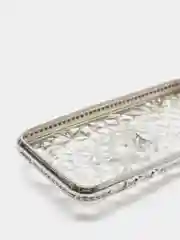 Серый металлик чехол Iphone 5, блестящий