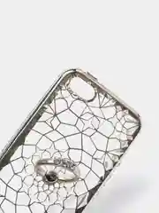 Серый металлик чехол Iphone 5, блестящий
