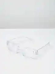 Прозрачный очки солнцезащитные ретро, прямоугольные, женские, мужские, черные, белые, унисекс, узкие